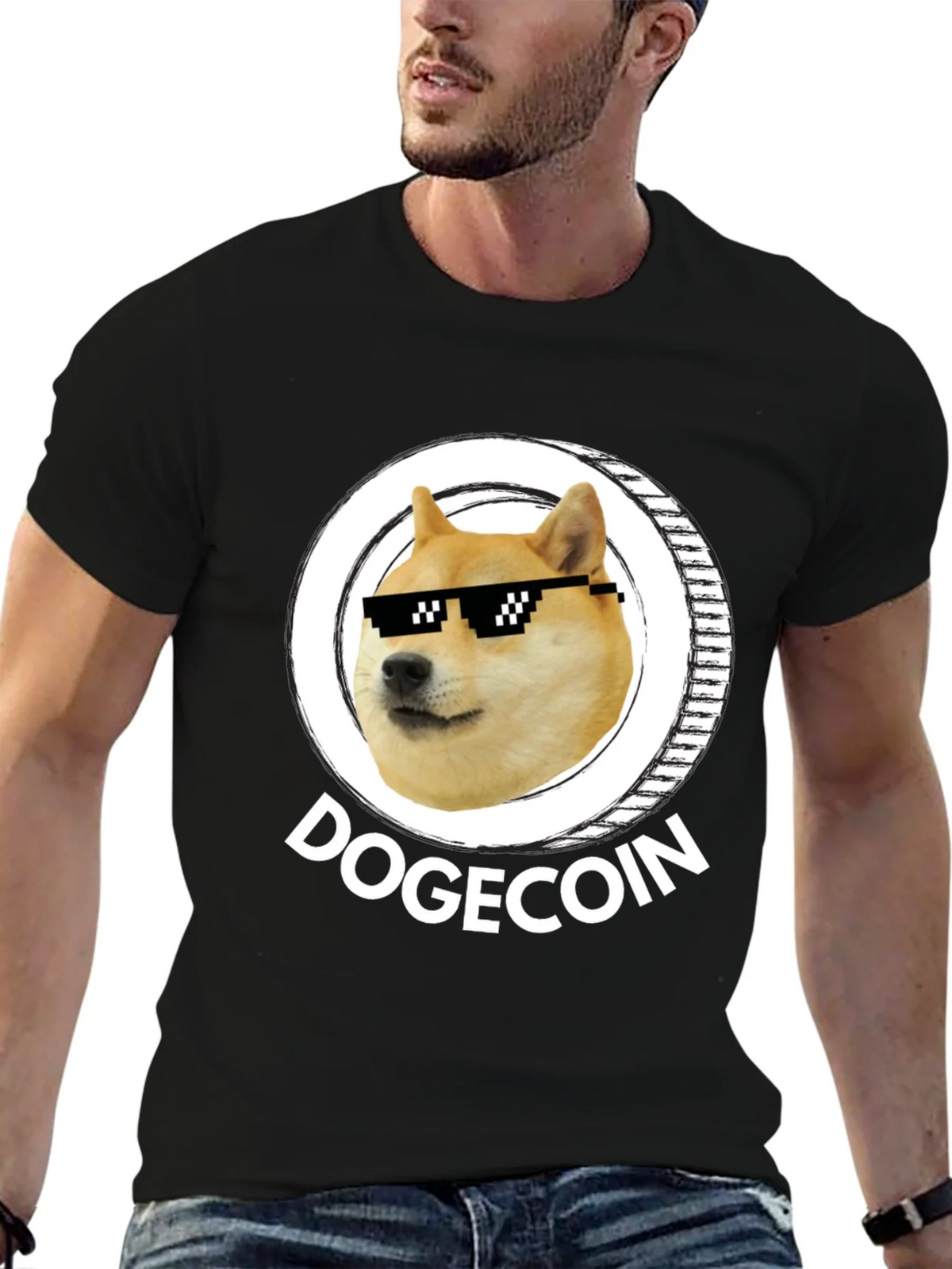 DogeCoin Meme T-Shirt - Crypto Doge to the Moon! product image 6