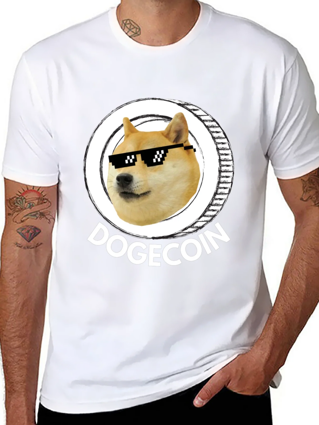 DogeCoin Meme T-Shirt - Crypto Doge to the Moon! product image 7