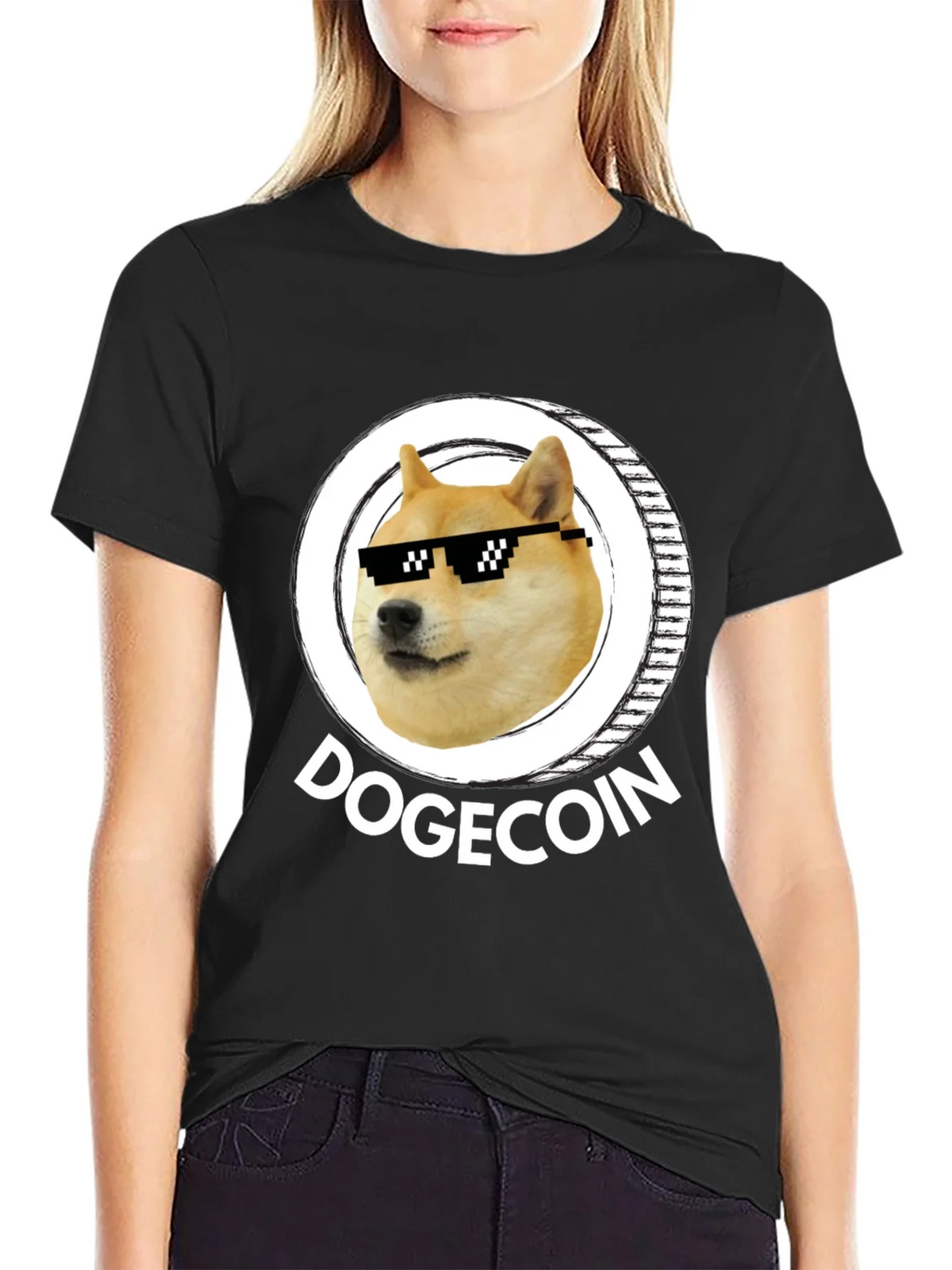 DogeCoin Meme T-Shirt - Crypto Doge to the Moon! product image 2