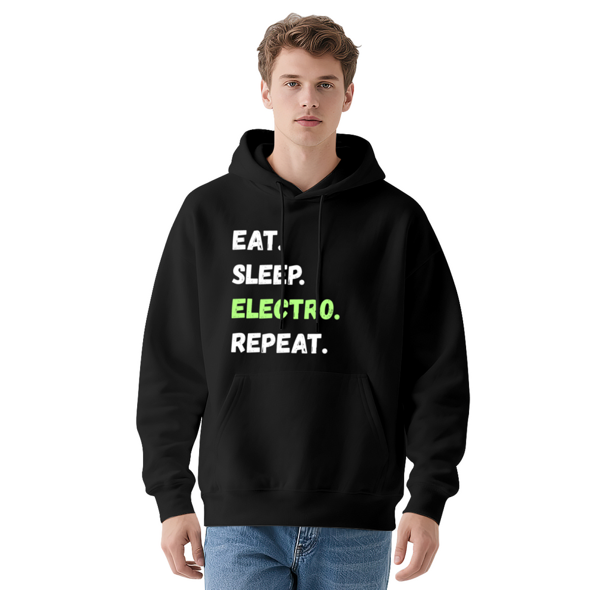 Edgy Streetwear Hoodie - Dark Art Design Pullover #0614 product image 9