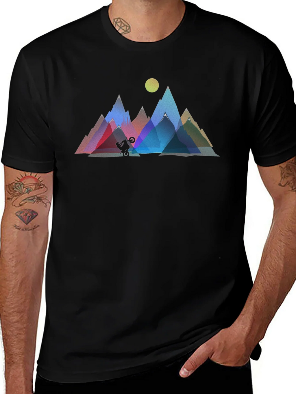 Mountain Biker Graphic Tee product image 1