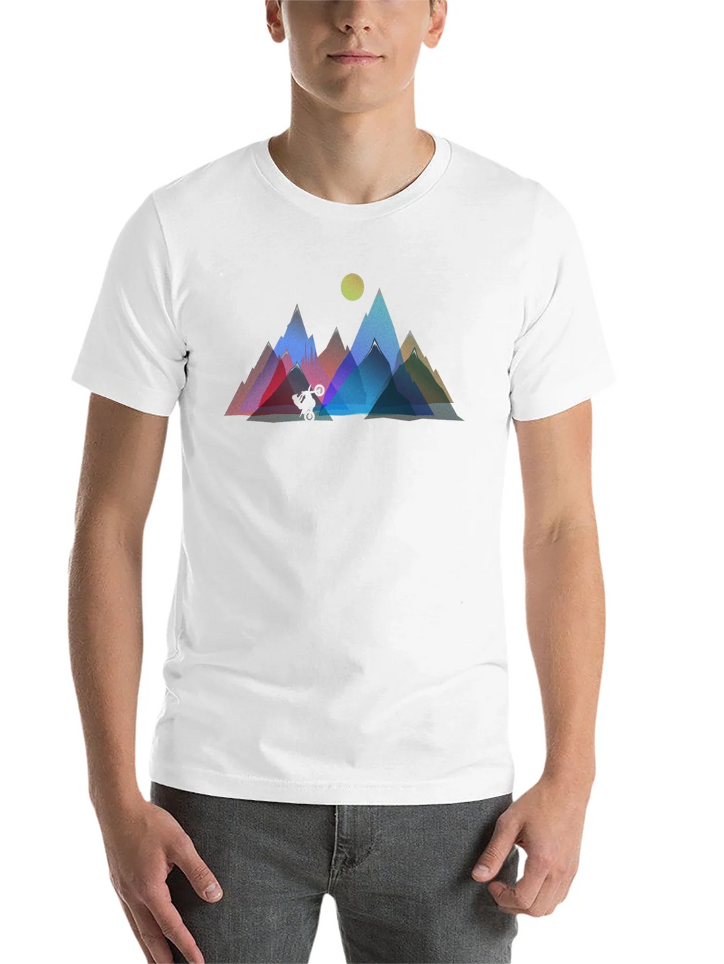 Mountain Biker Graphic Tee product image 10