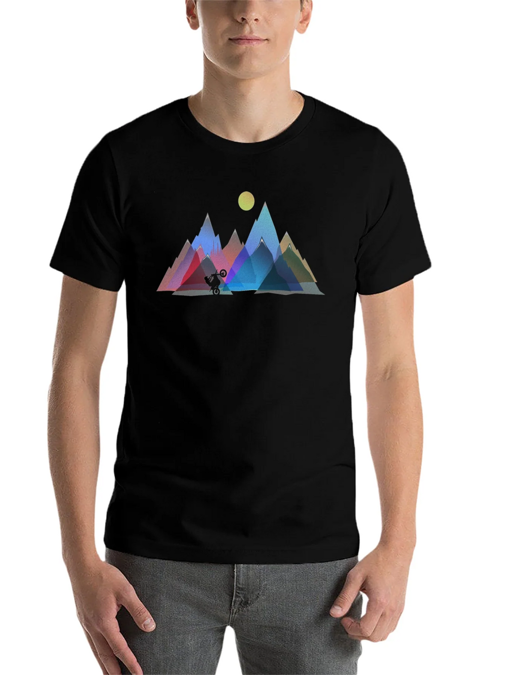 Mountain Biker Graphic Tee product image 4