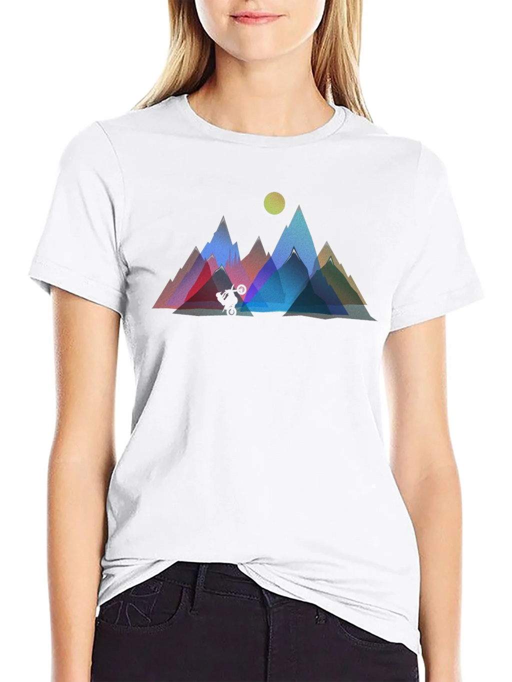 Mountain Biker Graphic Tee product image 8