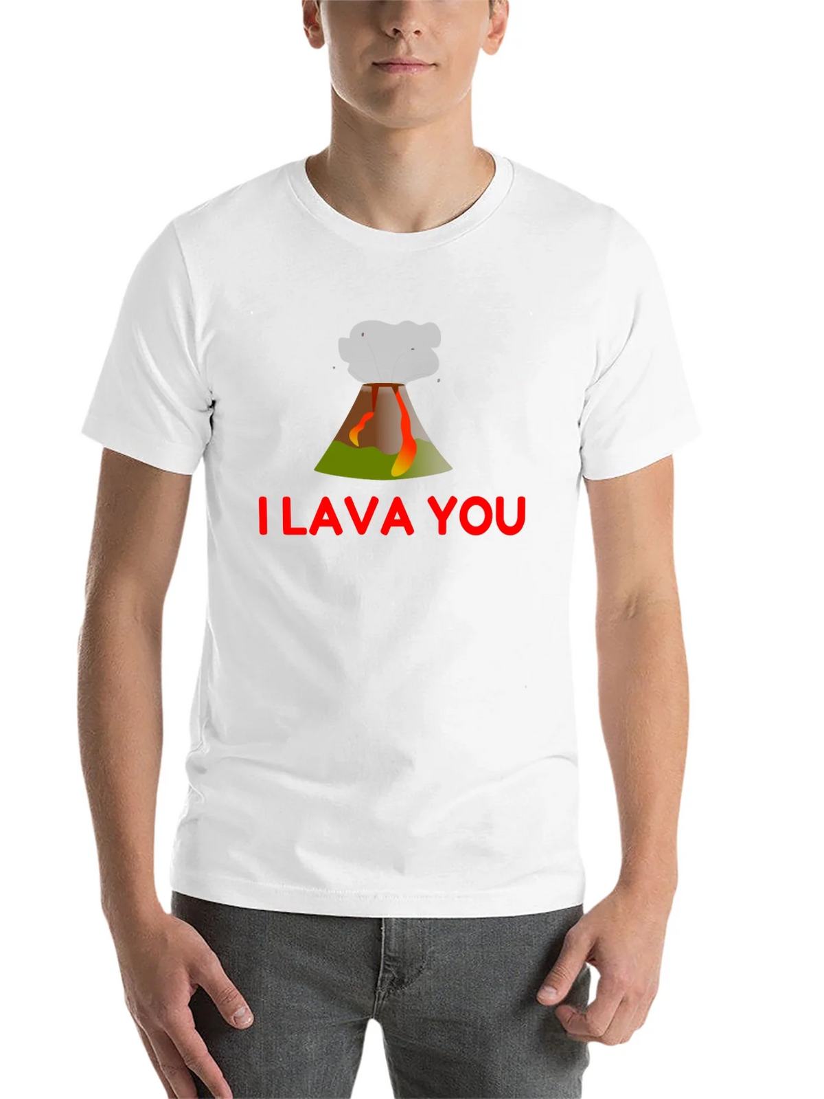 I Lava You Graphic T-Shirt - Black product image 10
