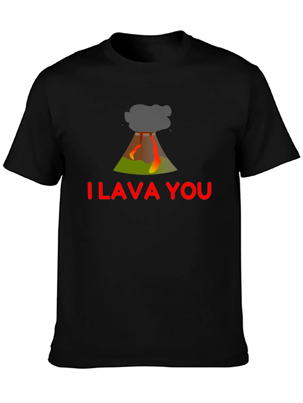 I Lava You Graphic T-Shirt - Black product image 3