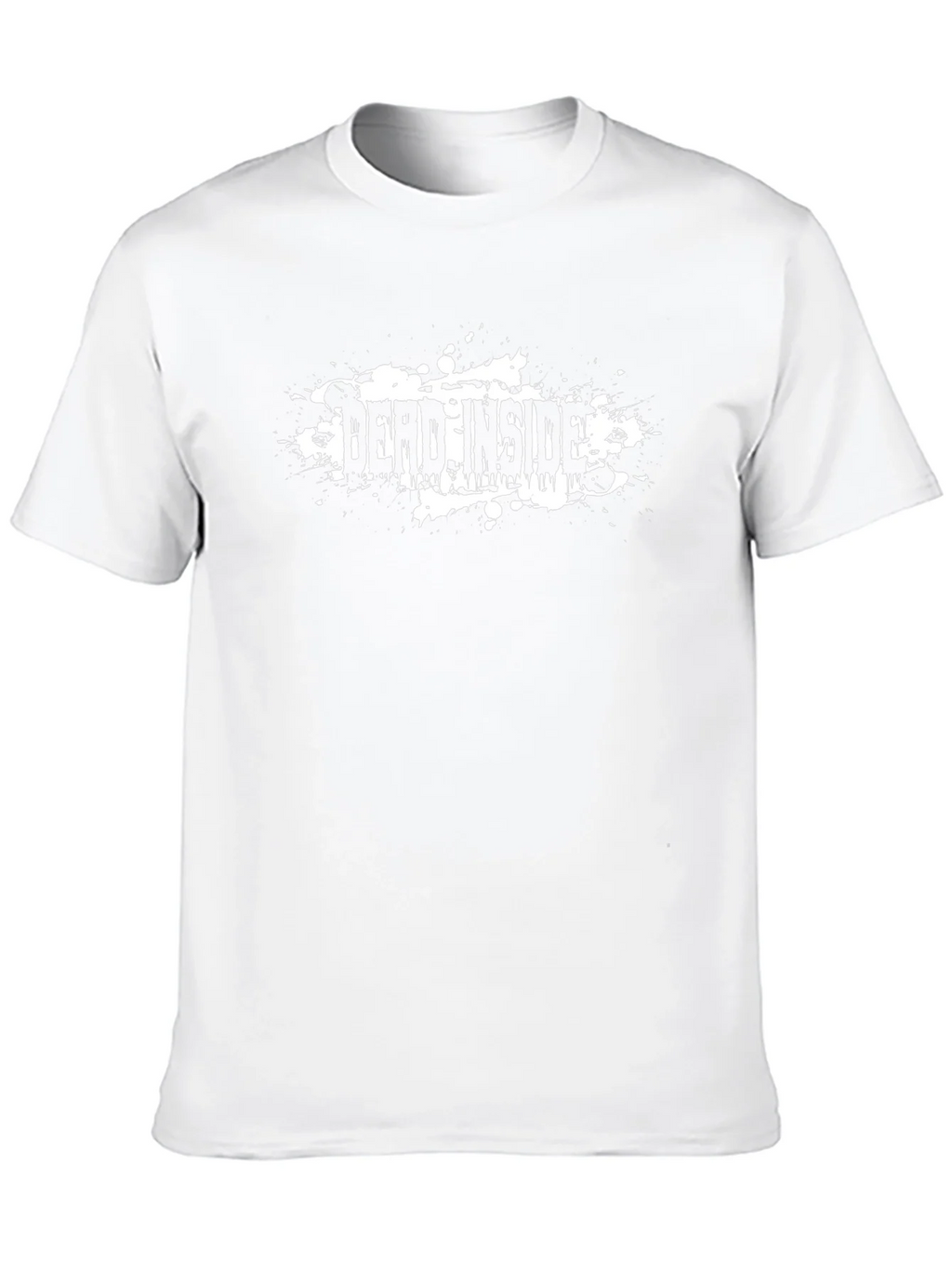Dead Inside Black T-Shirt Grunge Design product image 9