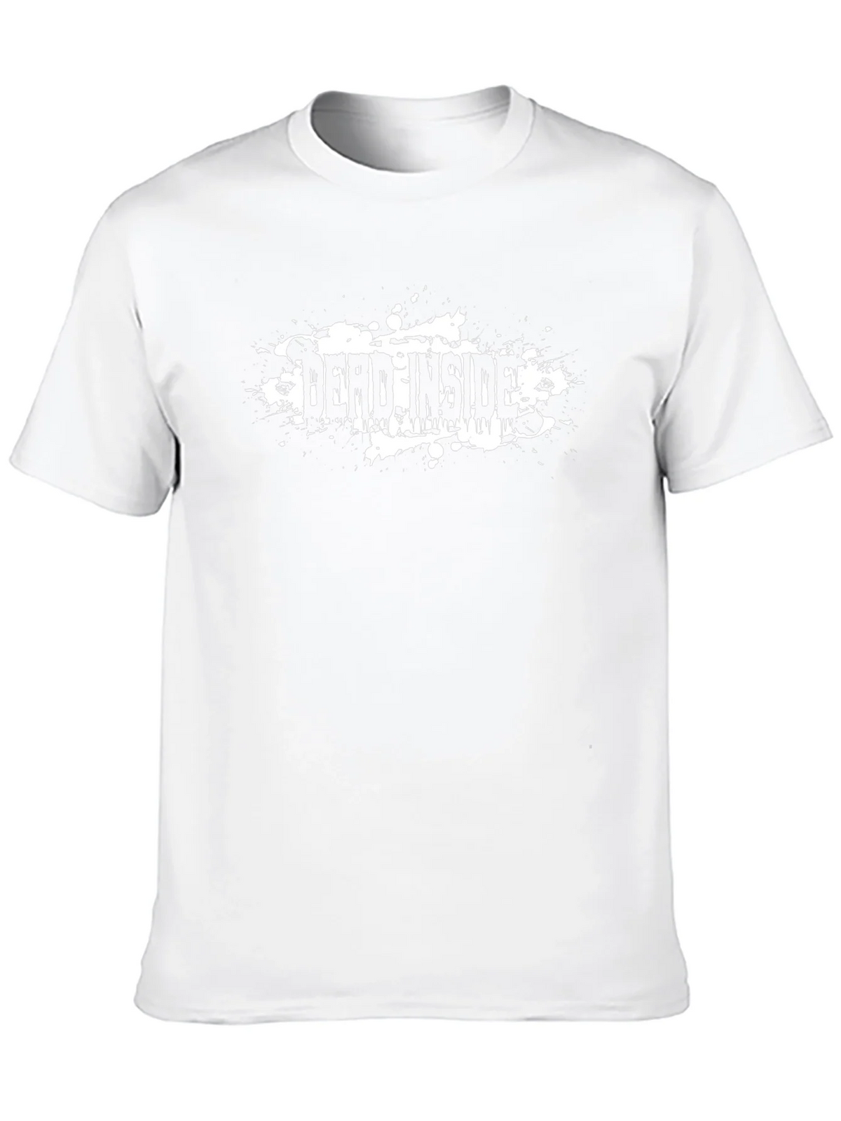 Dead Inside Black T-Shirt Grunge Design product image 9