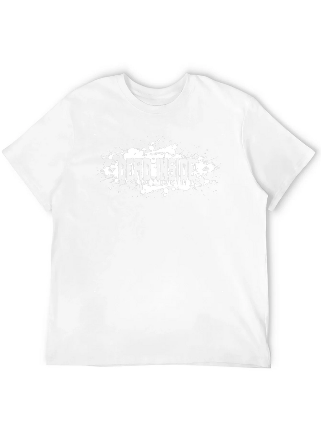 Dead Inside Black T-Shirt Grunge Design product image 11