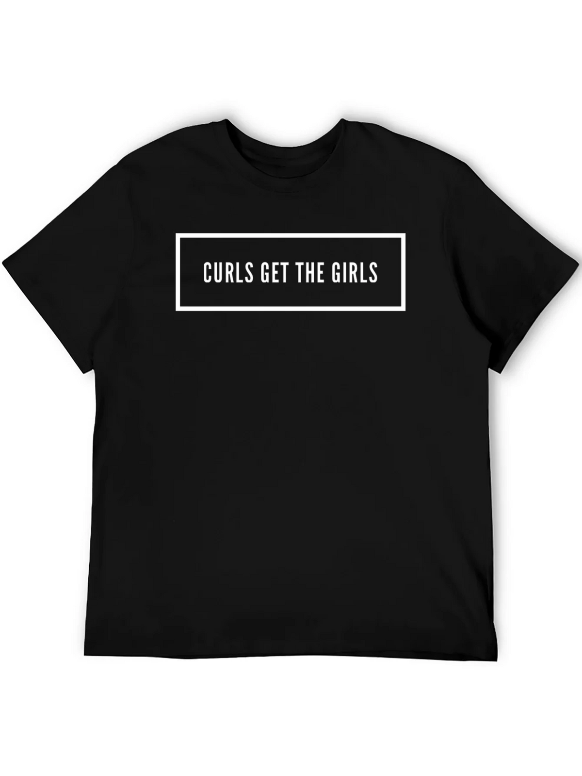 Curls Get The Girls Graphic Tee - Trendy Casual Shirt product image 4