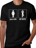 Yoga Wife T-Shirt - Funny Husband Gift product image 1