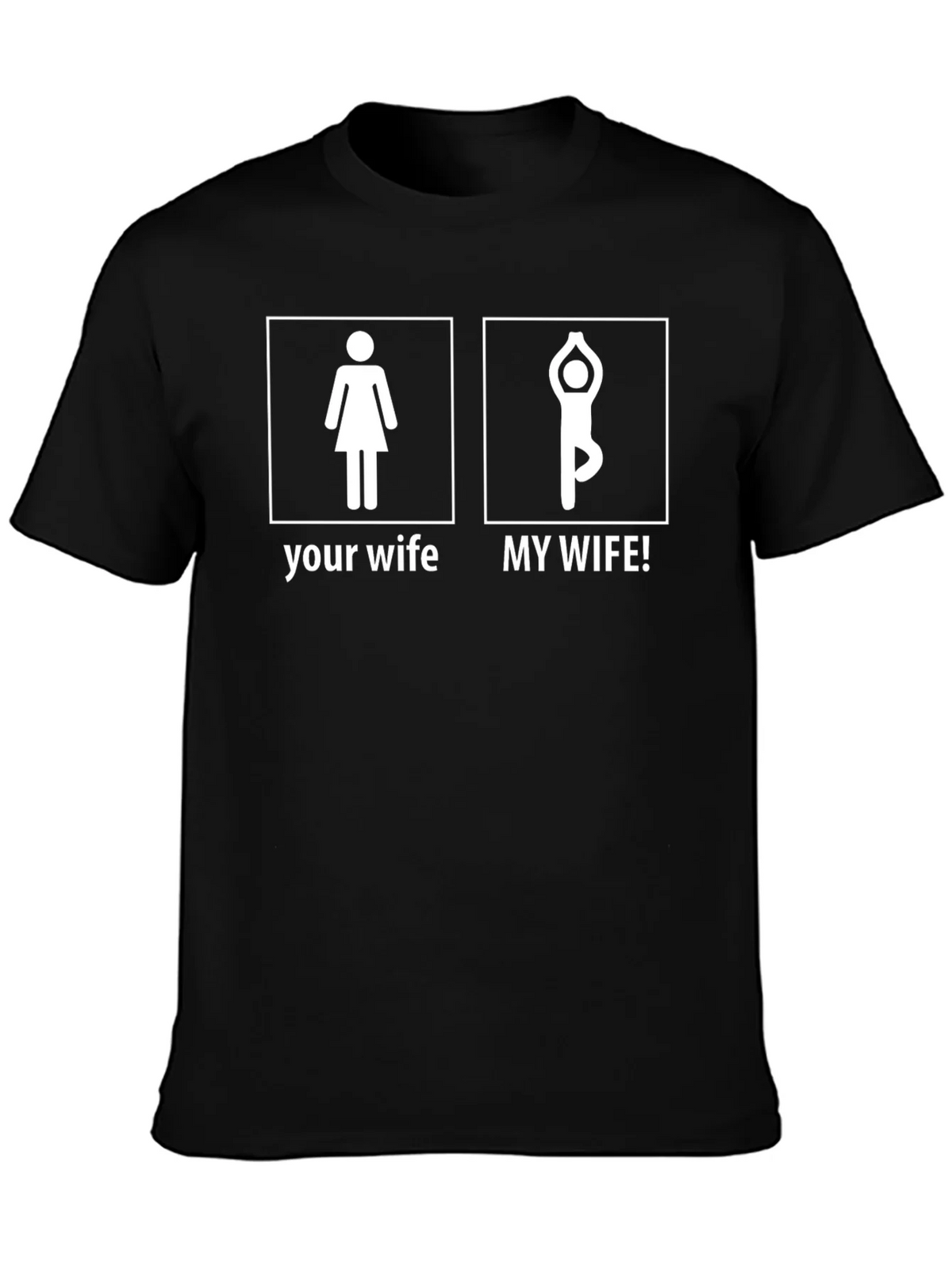 Yoga Wife T-Shirt - Funny Husband Gift product image 3