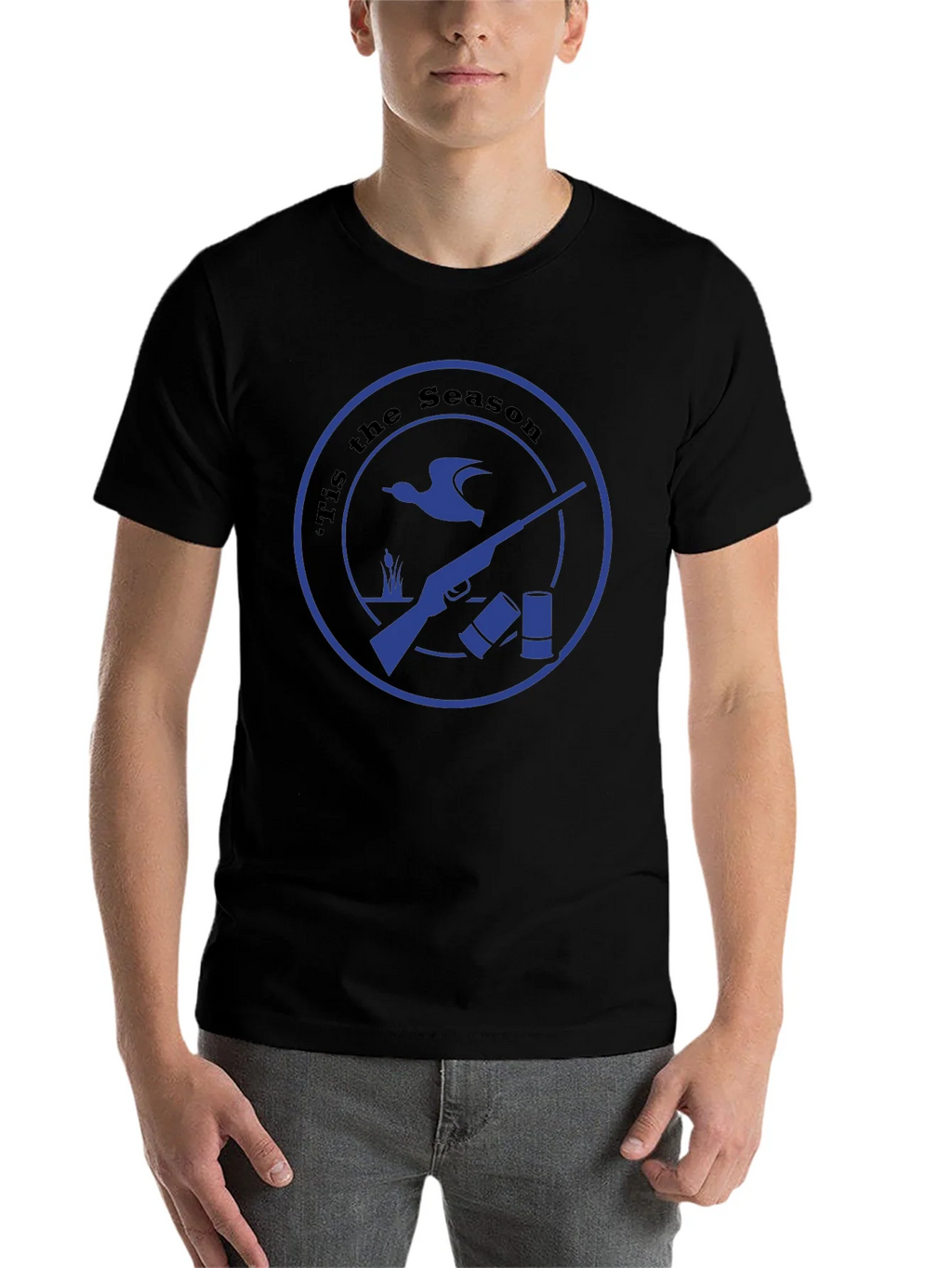 Tis the Season Hunting T-Shirt - Black product image 4