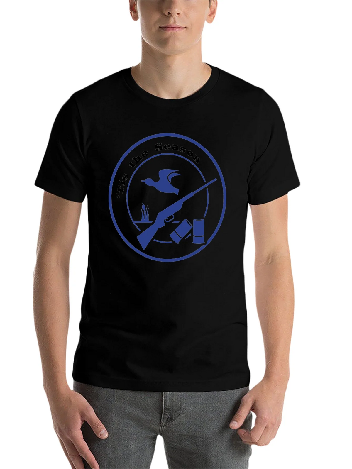 Tis the Season Hunting T-Shirt - Black product image 4