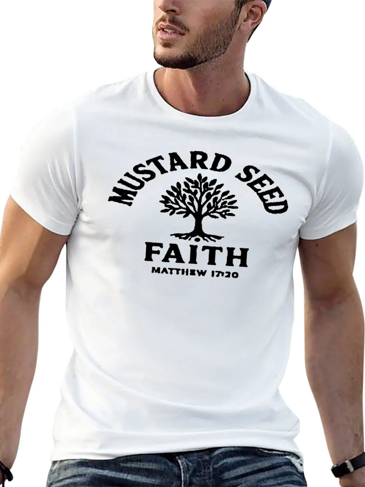 Mustard Seed Faith Graphic Tee - Matthew 17:20 product image 12