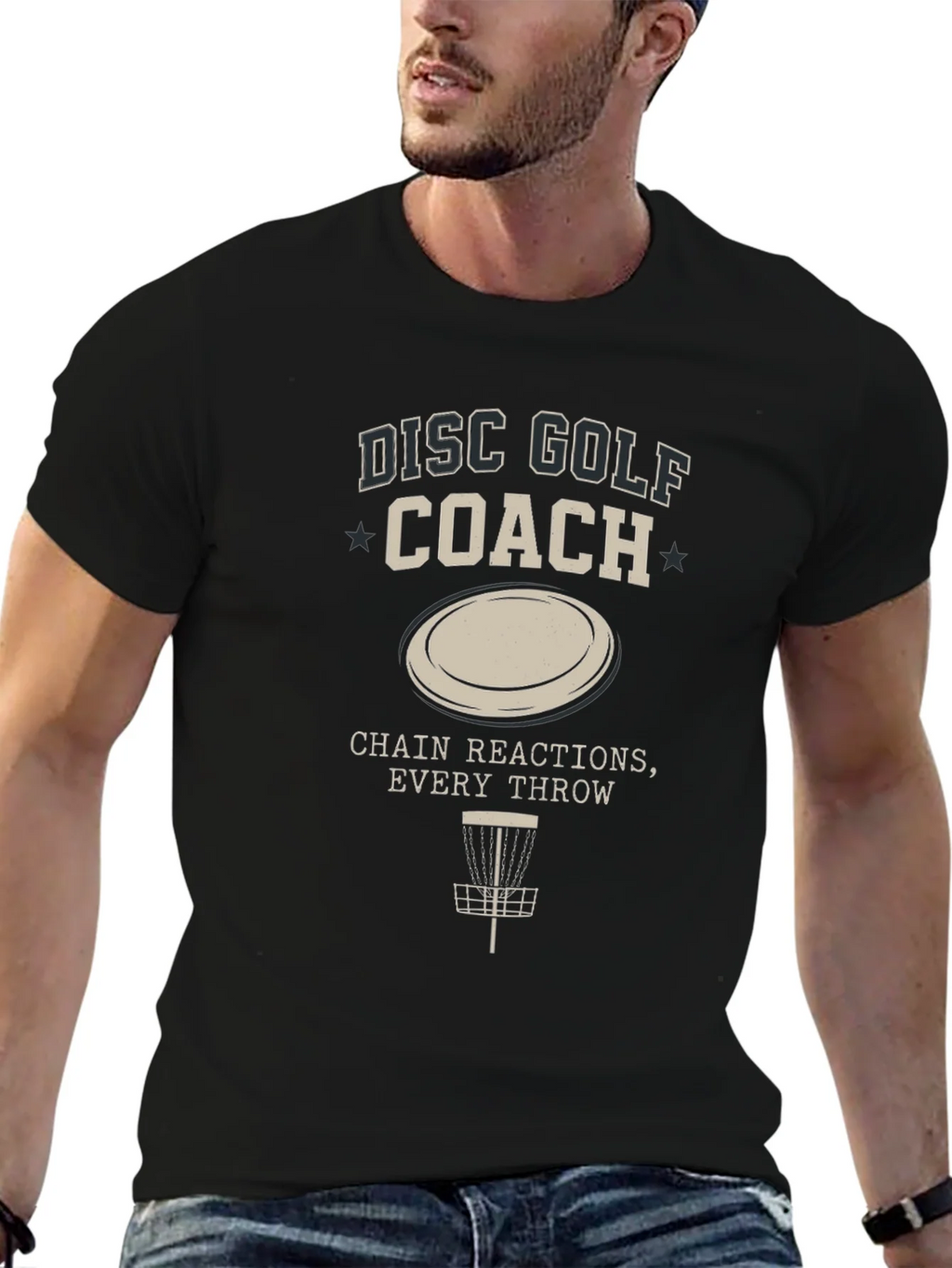 Disc Golf Coach T-Shirt - Chain Reactions Every Throw product image 6