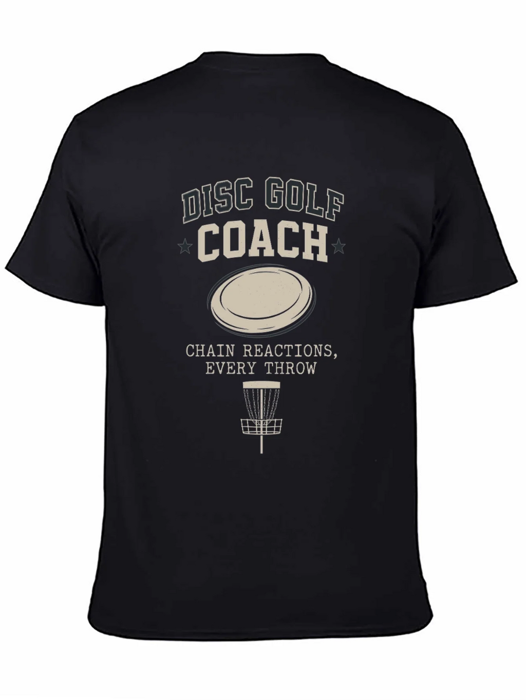 Disc Golf Coach T-Shirt - Chain Reactions Every Throw product image 4