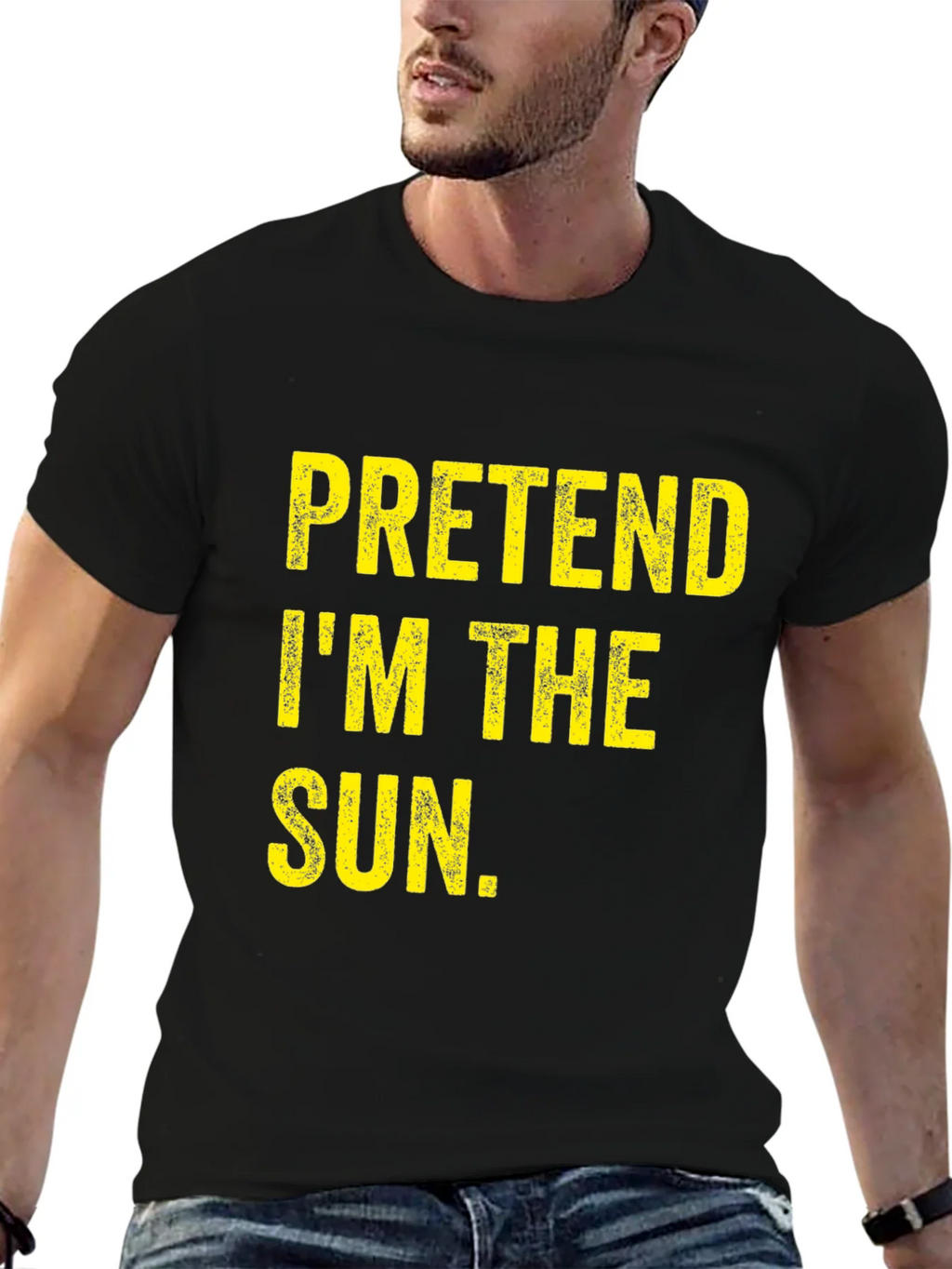 Pretend Im The Sun T-Shirt - Funny Costume Tee product image 6