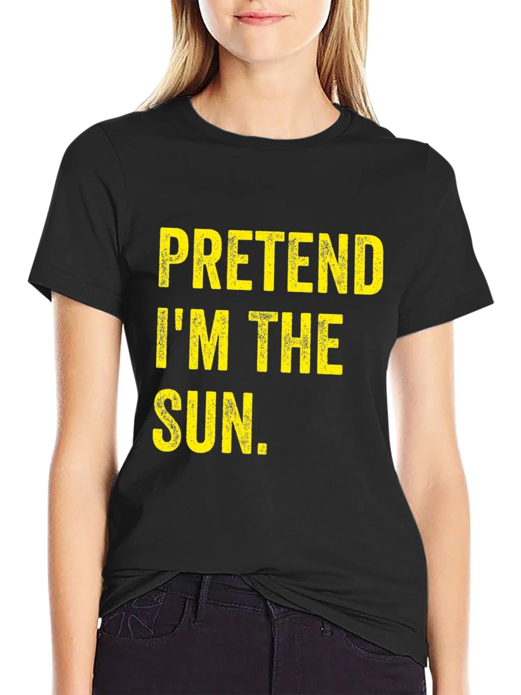 Pretend Im The Sun T-Shirt - Funny Costume Tee product image 2