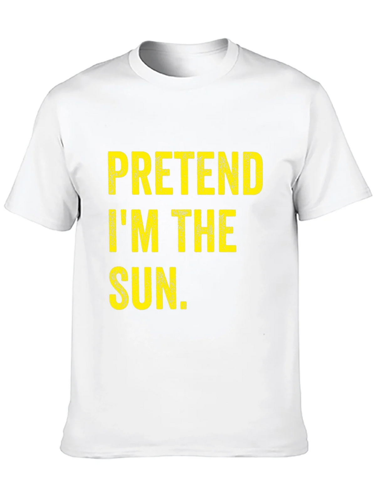 Pretend Im The Sun T-Shirt - Funny Costume Tee product image 9