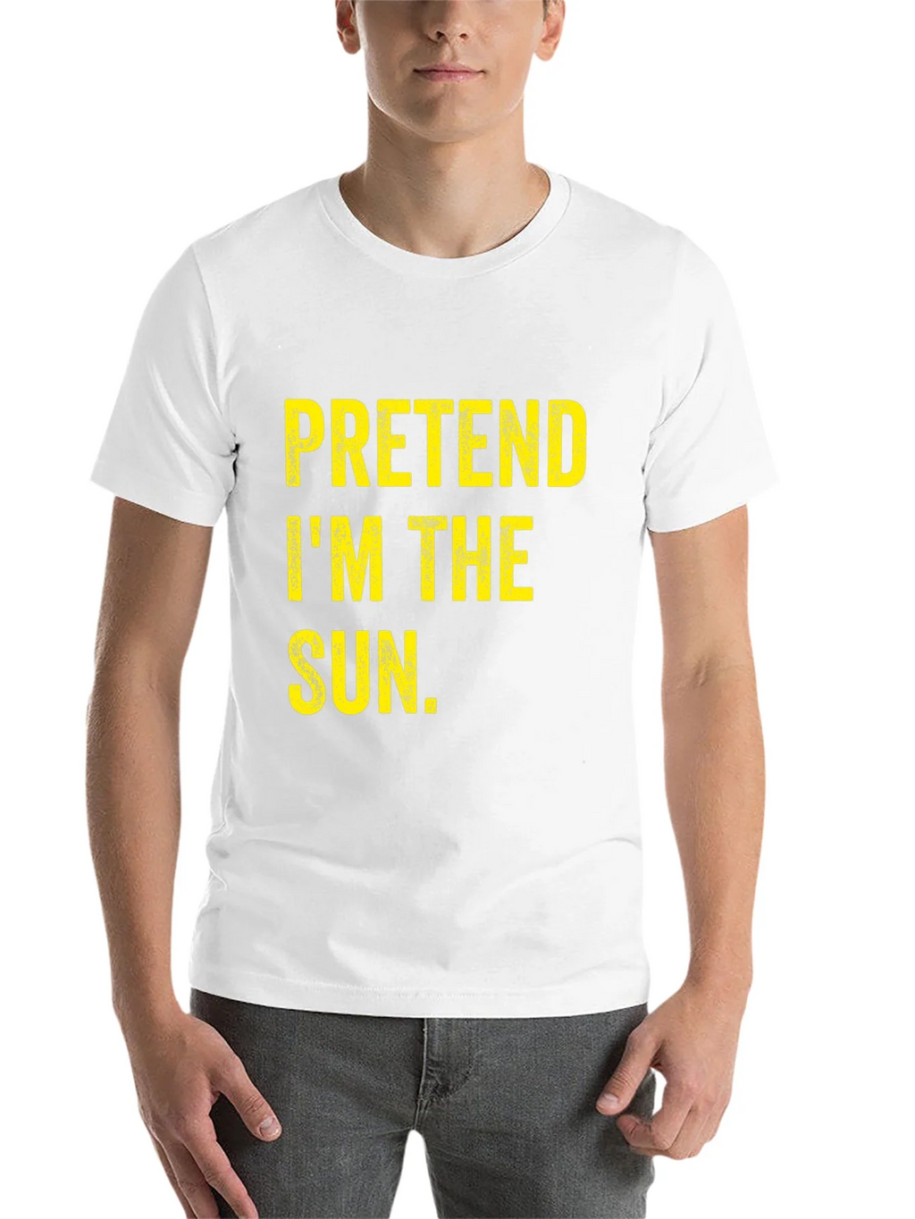 Pretend Im The Sun T-Shirt - Funny Costume Tee product image 10