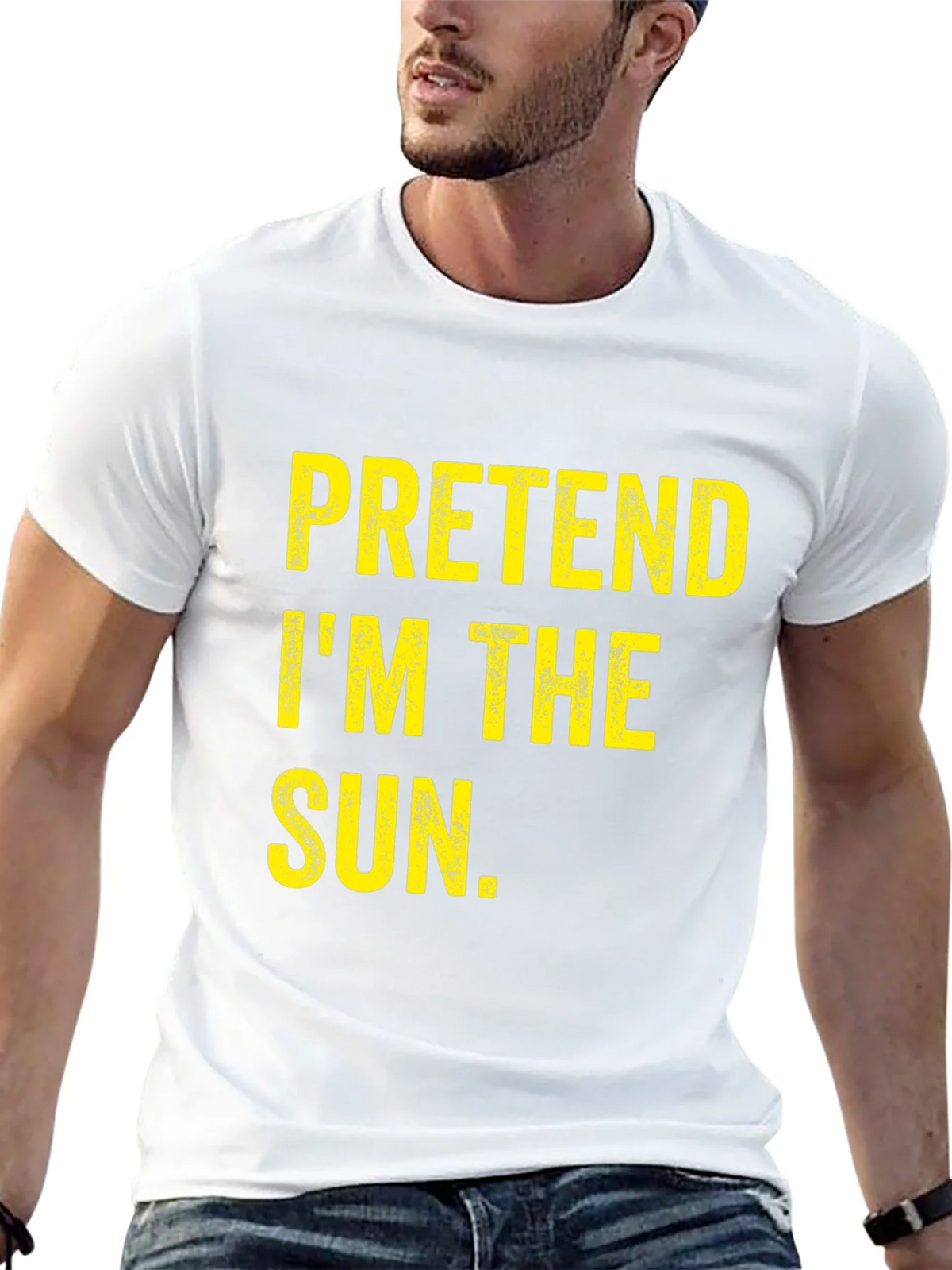 Pretend Im The Sun T-Shirt - Funny Costume Tee product image 12