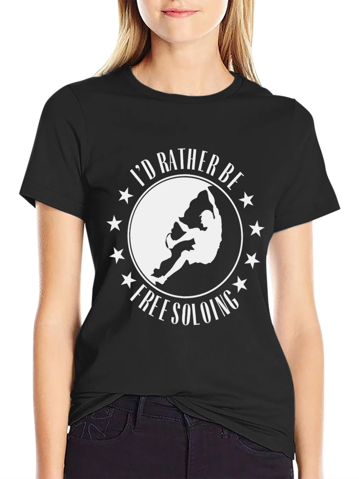 Free Soloing T-Shirt - Rock Climbing Apparel product image 2