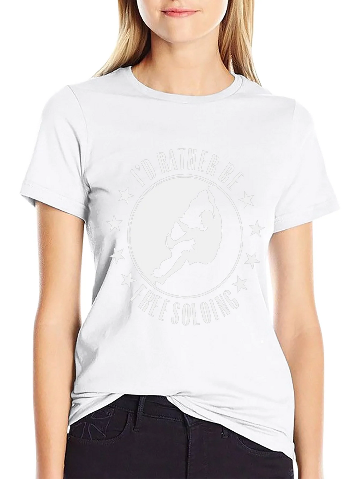 Free Soloing T-Shirt - Rock Climbing Apparel product image 8