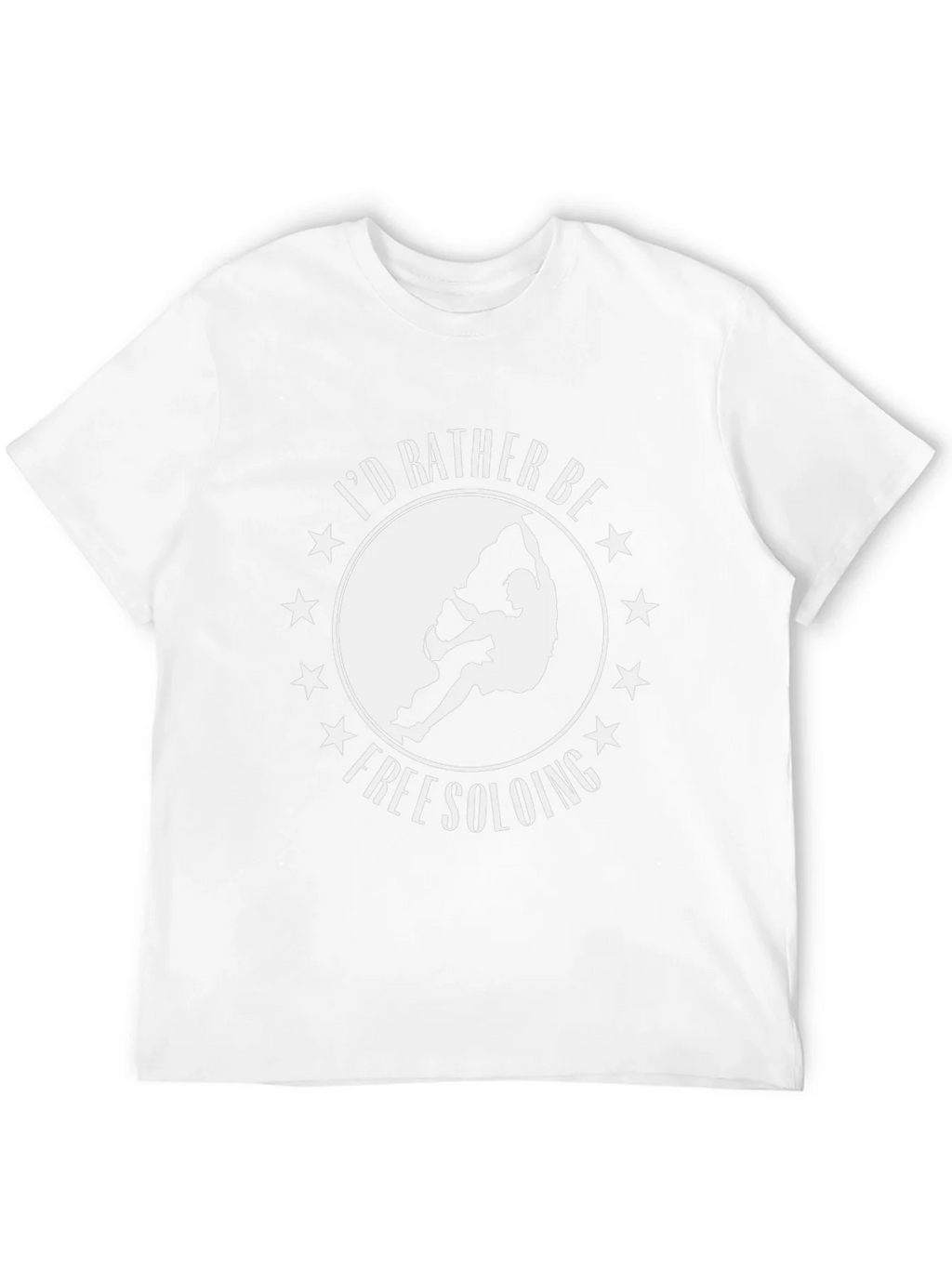 Free Soloing T-Shirt - Rock Climbing Apparel product image 11