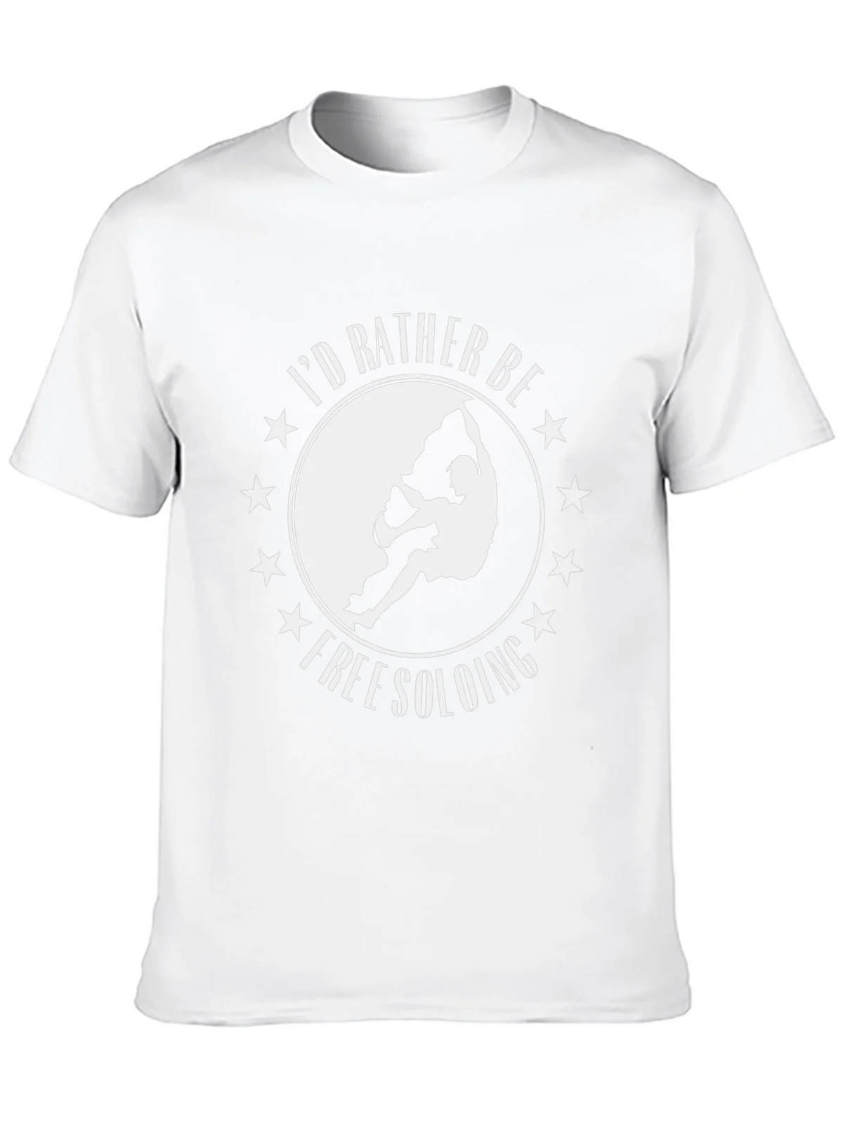 Free Soloing T-Shirt - Rock Climbing Apparel product image 9