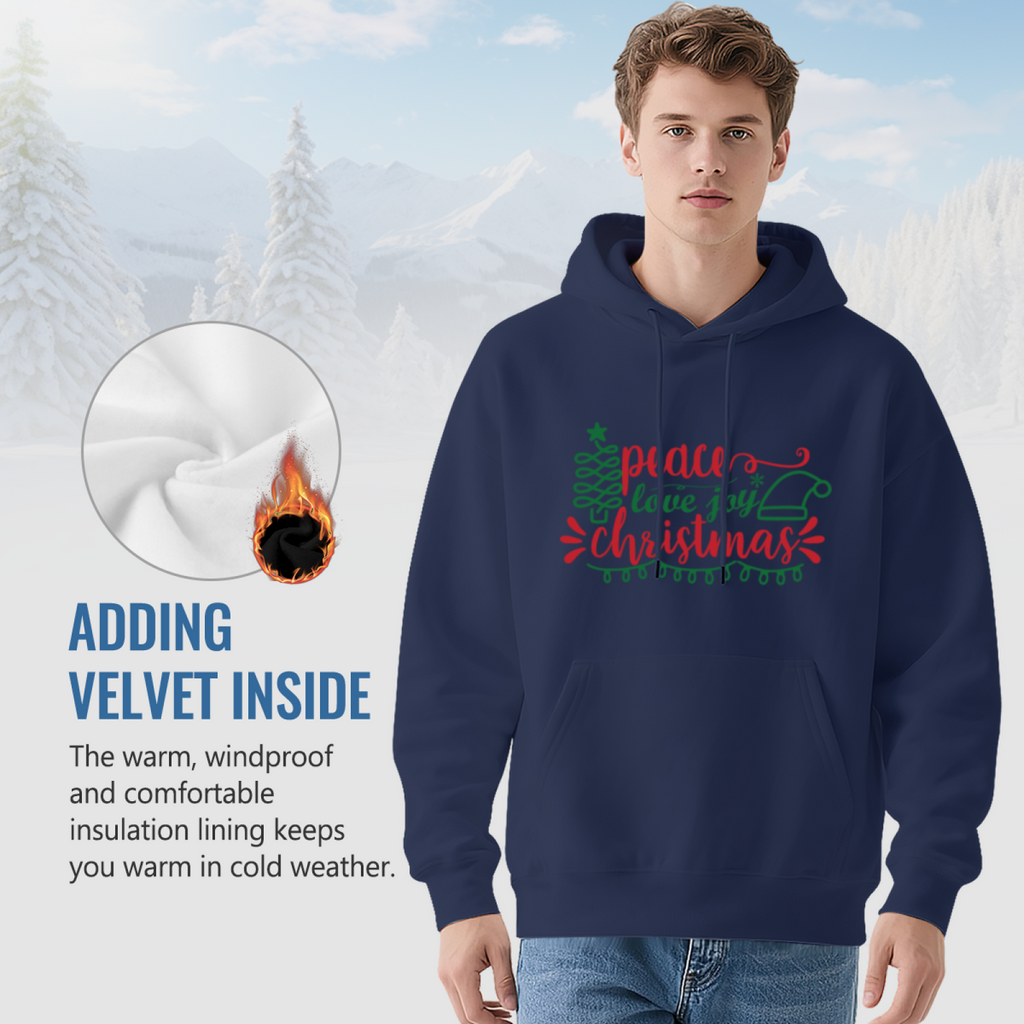 Christmas Holiday Hoodie - Artistic Expression Graphic product image 7