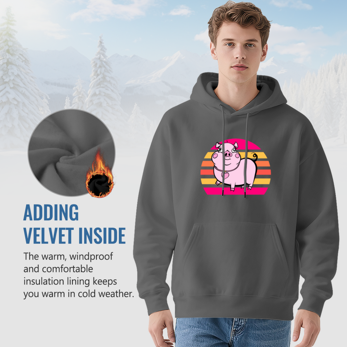 Automotive Hoodie - Artistic Expression Graphic Pullover product image 7