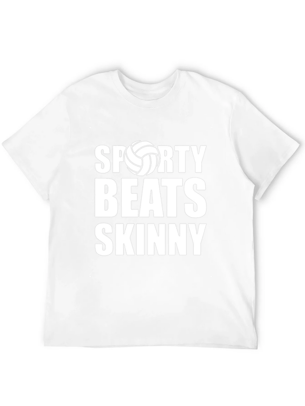 Sporty Beats Skinny Black Graphic T-Shirt product image 11