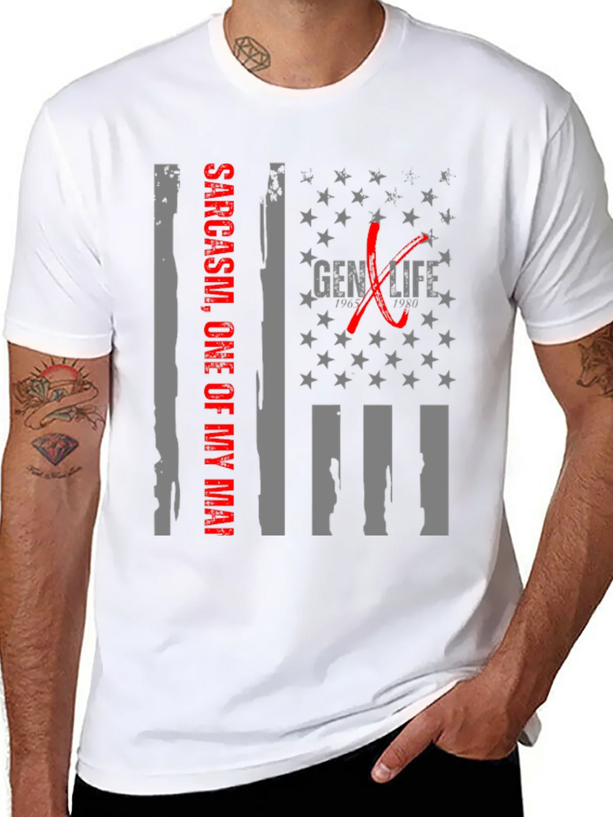 Gen X Life Sarcasm T-Shirt product image 7