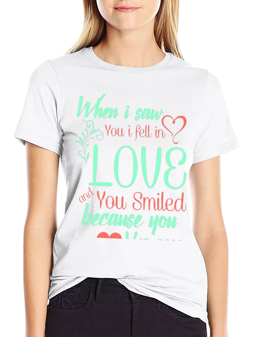 Love Quote Graphic Print Tee - Black T-Shirt product image 6