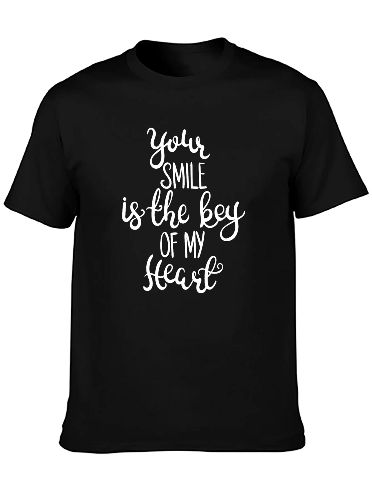 Your Smile is the Key of My Heart Graphic T-Shirt product image 3