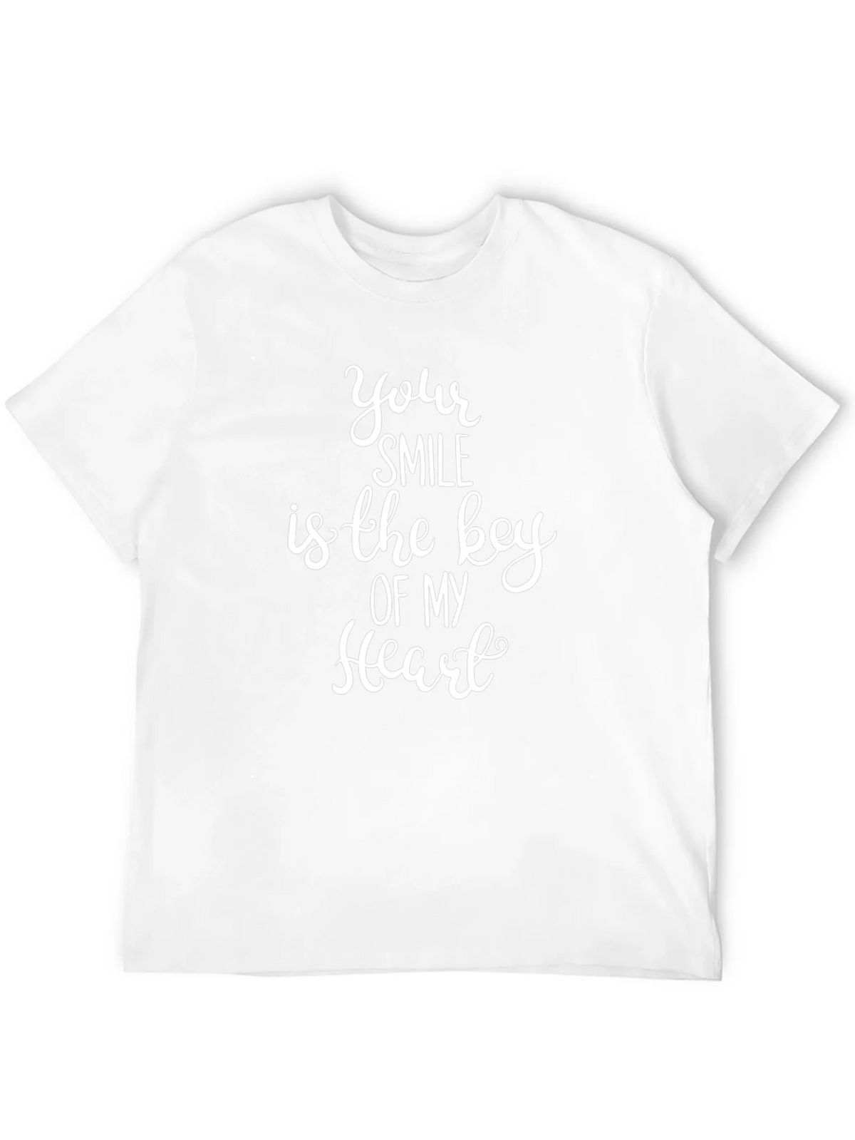Your Smile is the Key of My Heart Graphic T-Shirt product image 11