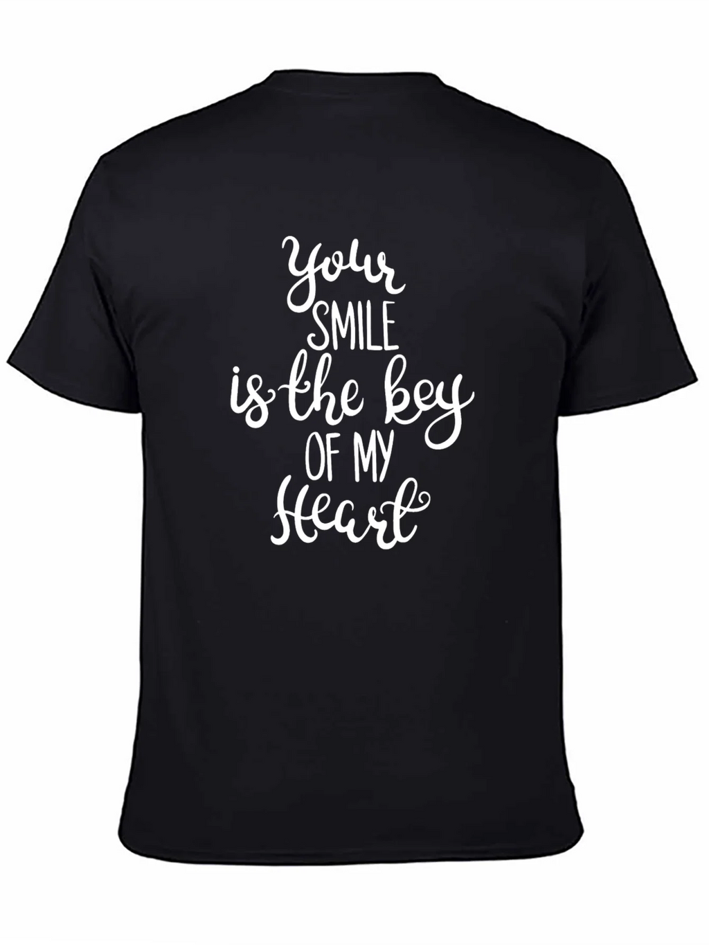 Your Smile is the Key of My Heart Graphic T-Shirt product image 4
