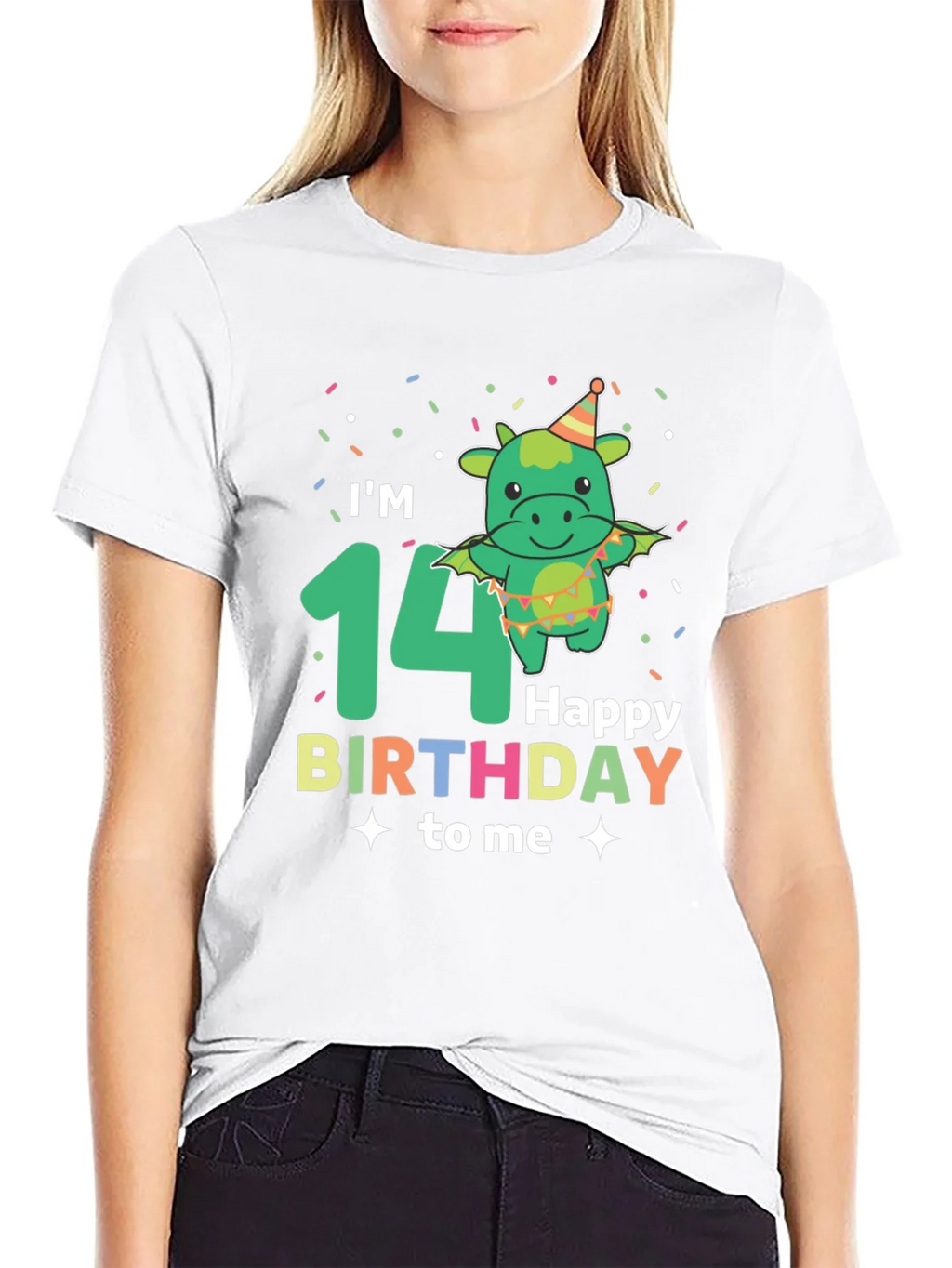 Im 14 Happy Birthday Dragon T-Shirt product image 8