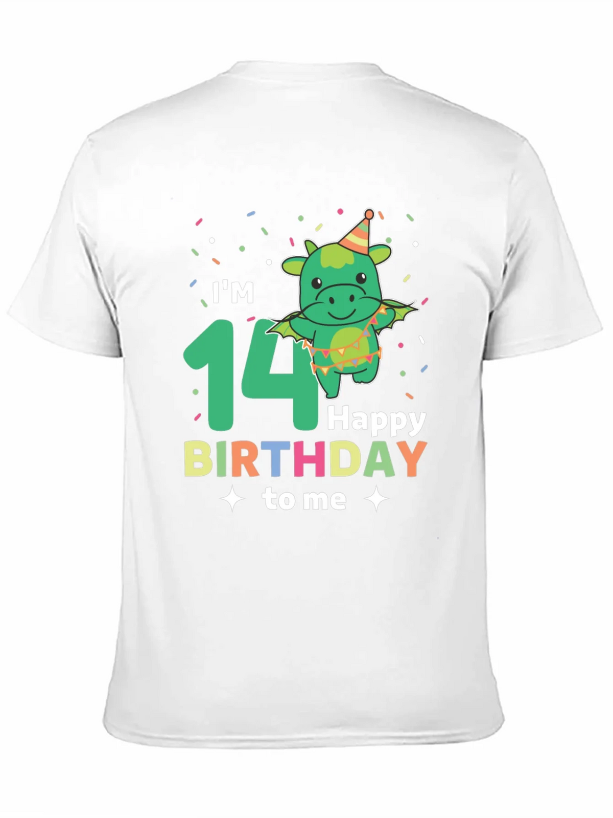 Im 14 Happy Birthday Dragon T-Shirt product image 10