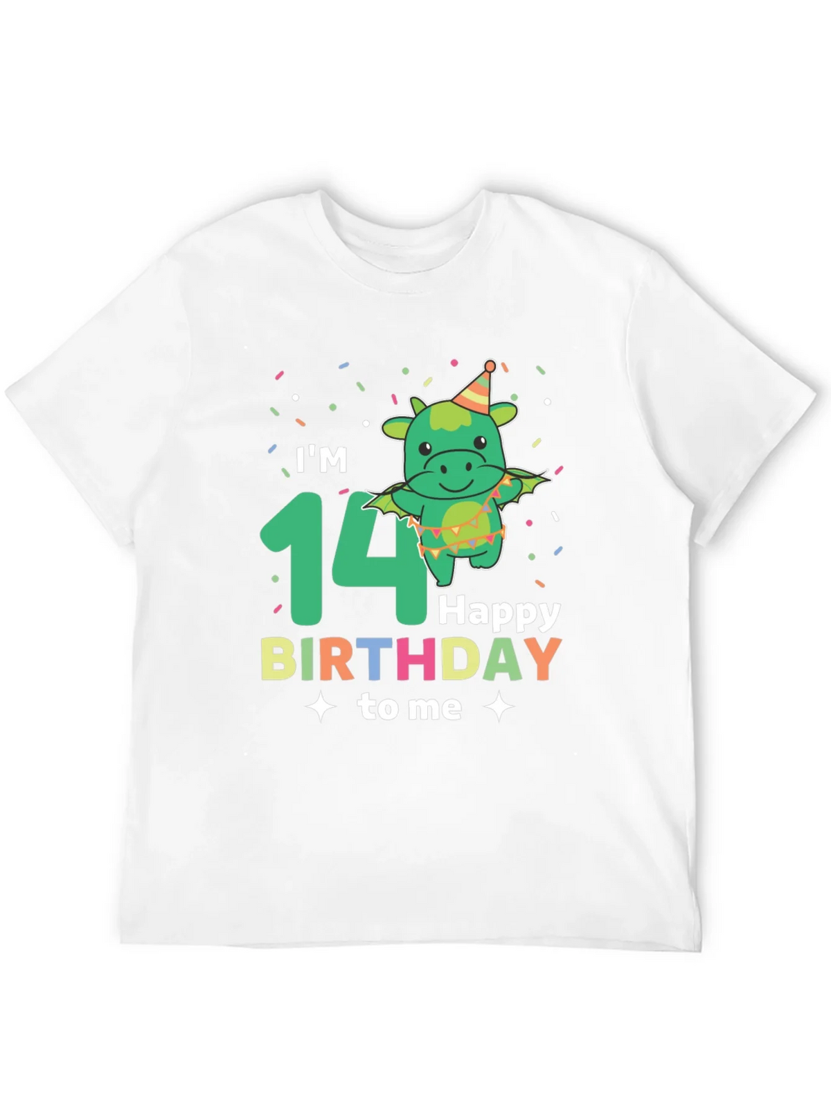 Im 14 Happy Birthday Dragon T-Shirt product image 11