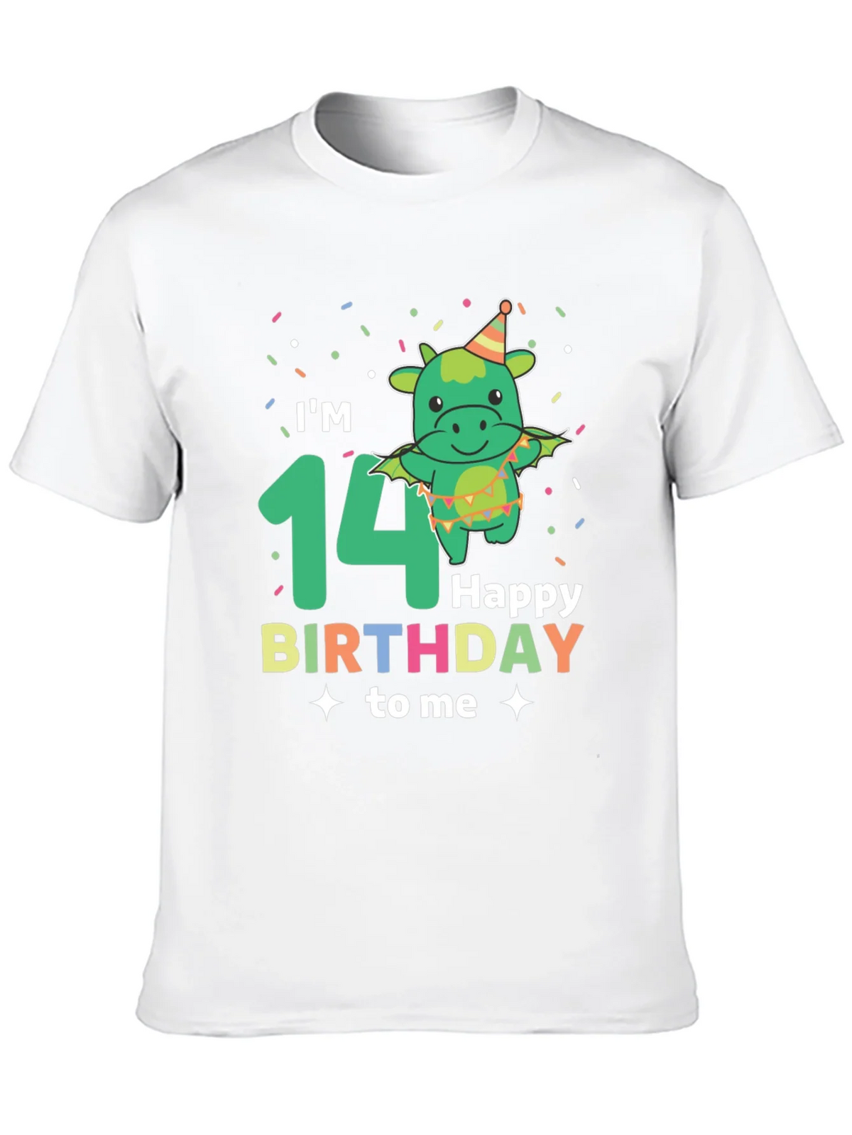 Im 14 Happy Birthday Dragon T-Shirt product image 9