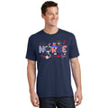 American Nurse 4th of July Stethoscope Heartbeat T-Shirt product image 1