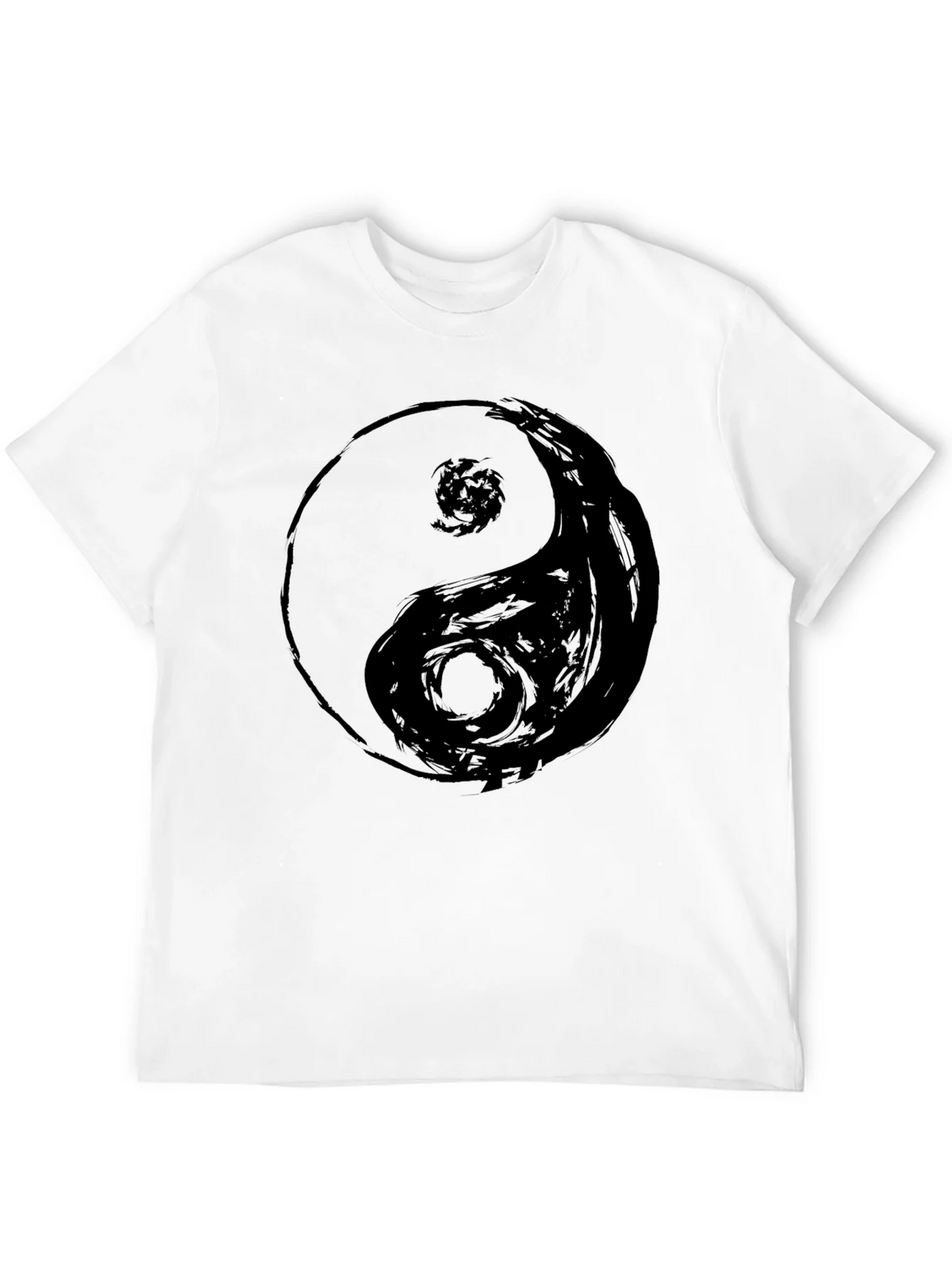 Yin Yang Graphic Tee - Black Comfort Fit product image 11