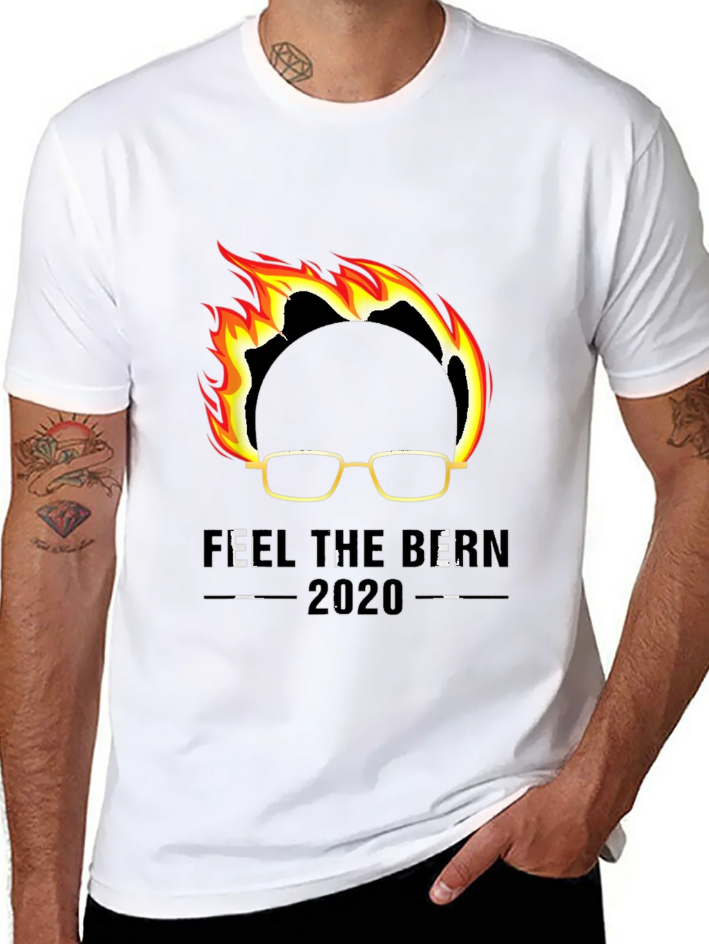 Feel The Bern 2020 T-Shirt - Political Statement Tee product image 7