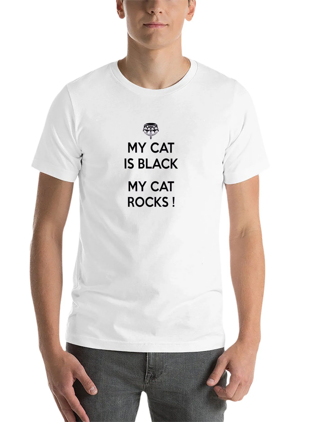 Black Cat Rocks Graphic Tee - Mens product image 10