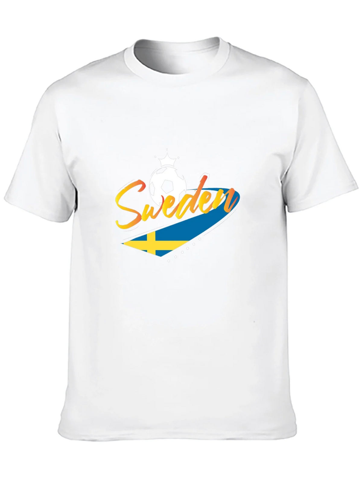 Sweden Soccer T-Shirt - Black Jersey for Fans product image 9