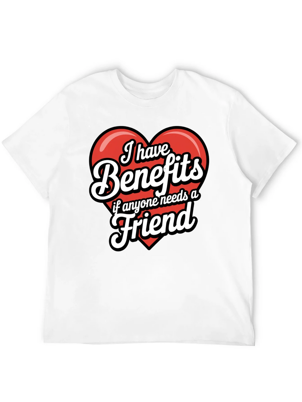 Funny Benefits Graphic T-Shirt product image 11