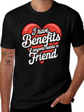 Funny Benefits Graphic T-Shirt product image 1
