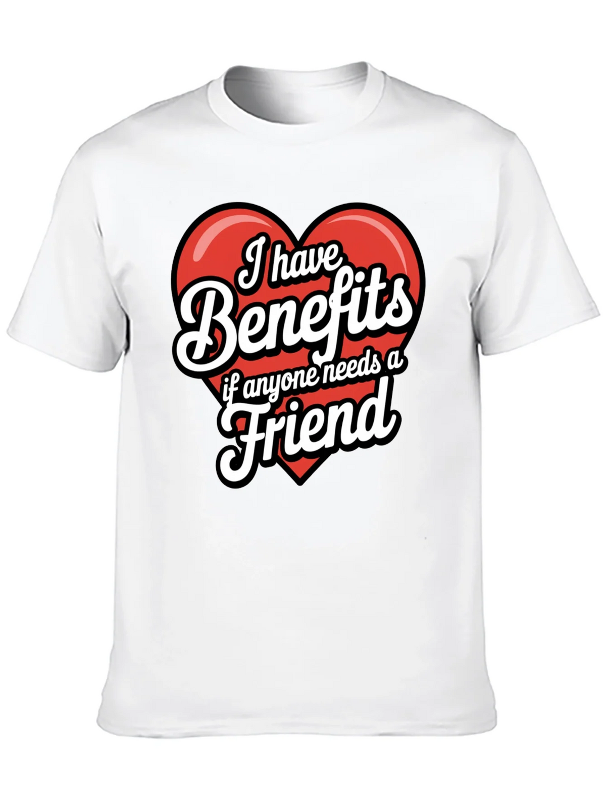 Funny Benefits Graphic T-Shirt product image 9